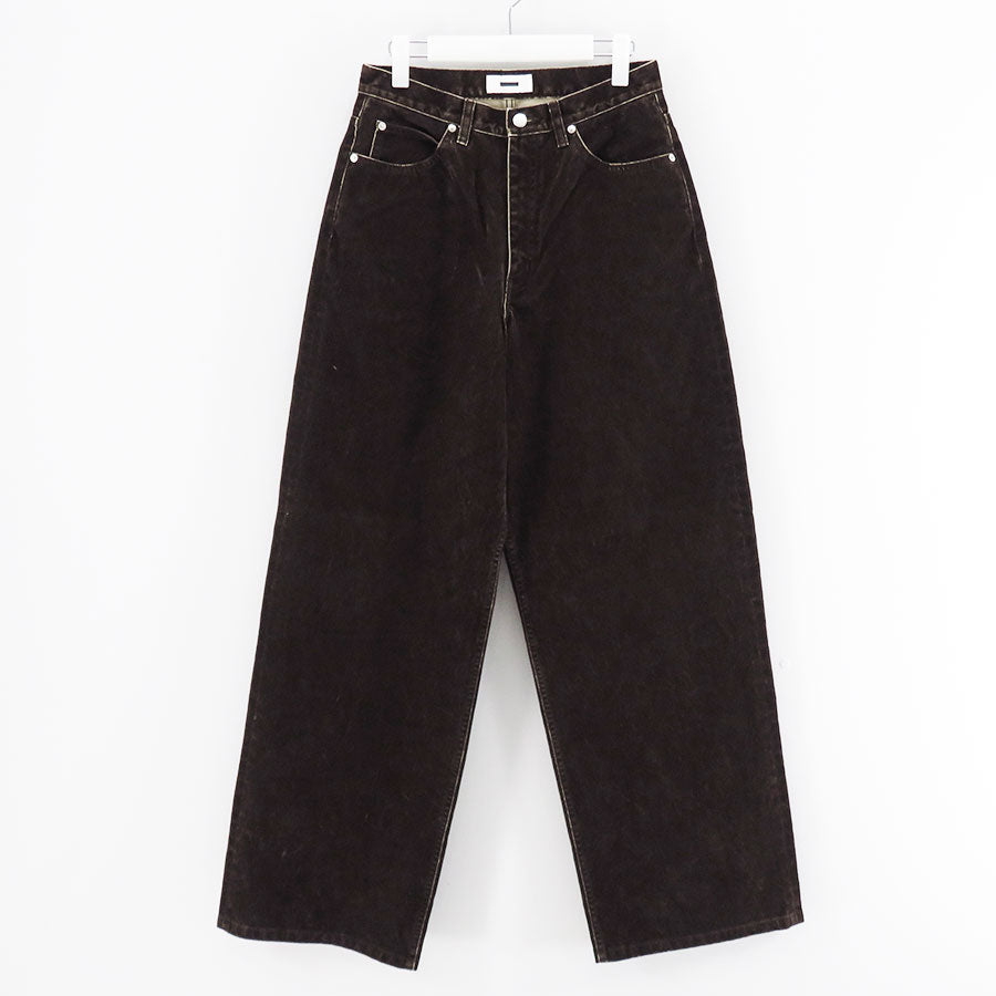 【REVERBERATE/リバーバレイト】<br>FLOCKY PANTS (BAGGY) <br>REV-25AW-FP-BG