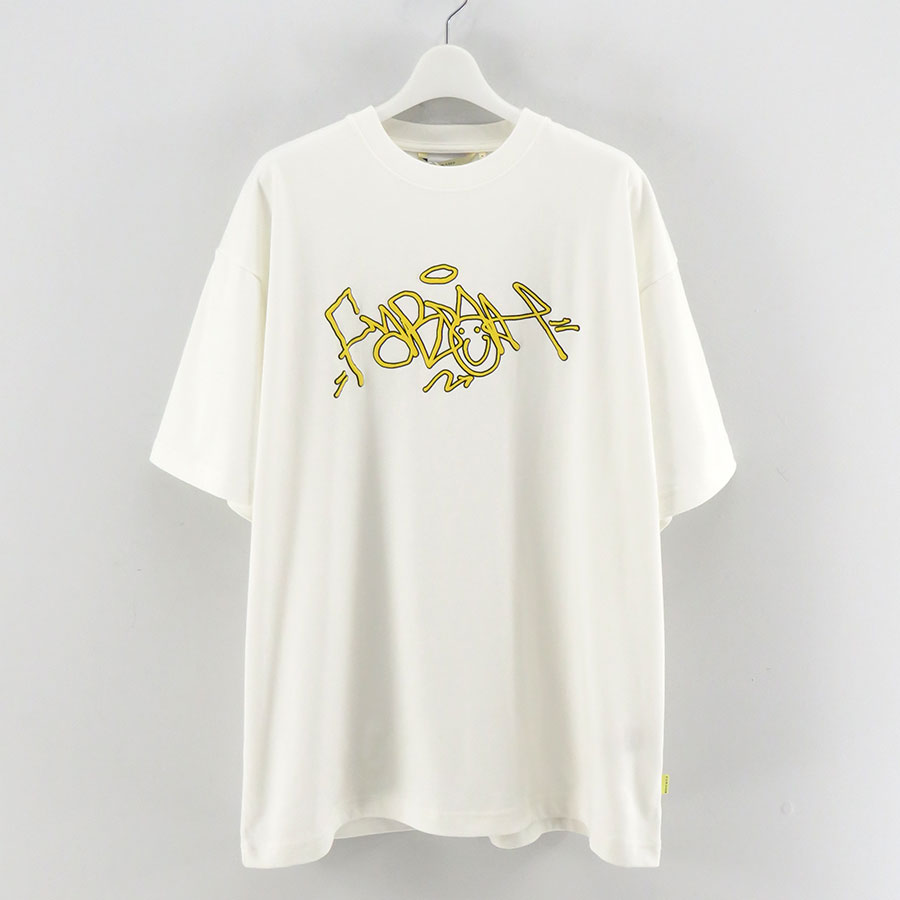 SALE 50%OFF ! <br/>【FARAH/ファーラー】<br>Printed Graphic S/S Tee "Tagging LOGO" <br>FR0403-M3004