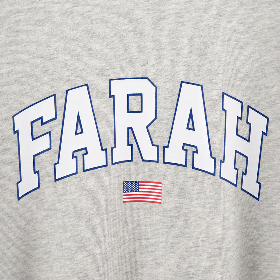 SALE 50%OFF ! <br/>【FARAH/ファーラー】<br>Printed Graphic S/S Tee "College LOGO" <br>FR0403-M3005