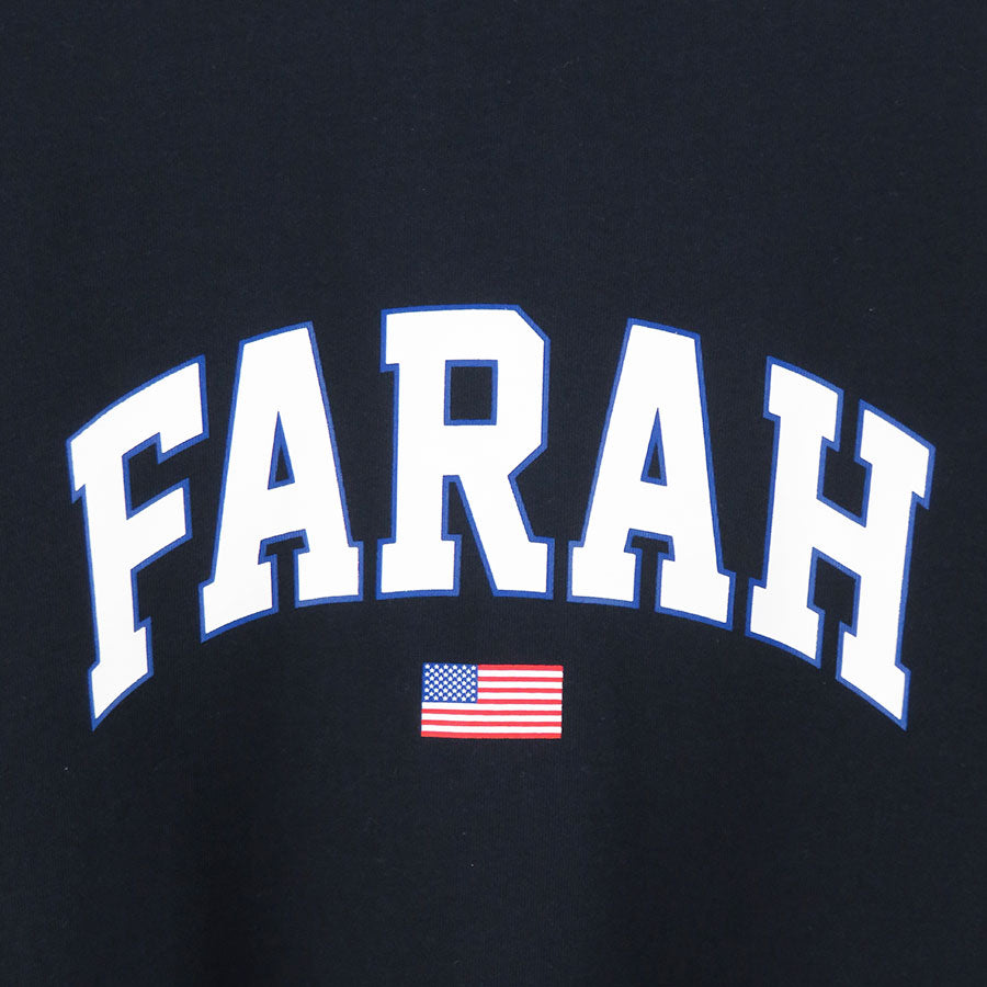 SALE 50%OFF ! <br/>【FARAH/ファーラー】<br>Printed Graphic S/S Tee "College LOGO" <br>FR0403-M3005