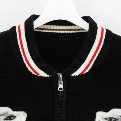 【DAIRIKU/ダイリク】<br>Needle Punch Reversible Ska Knit <br>24AWK-2