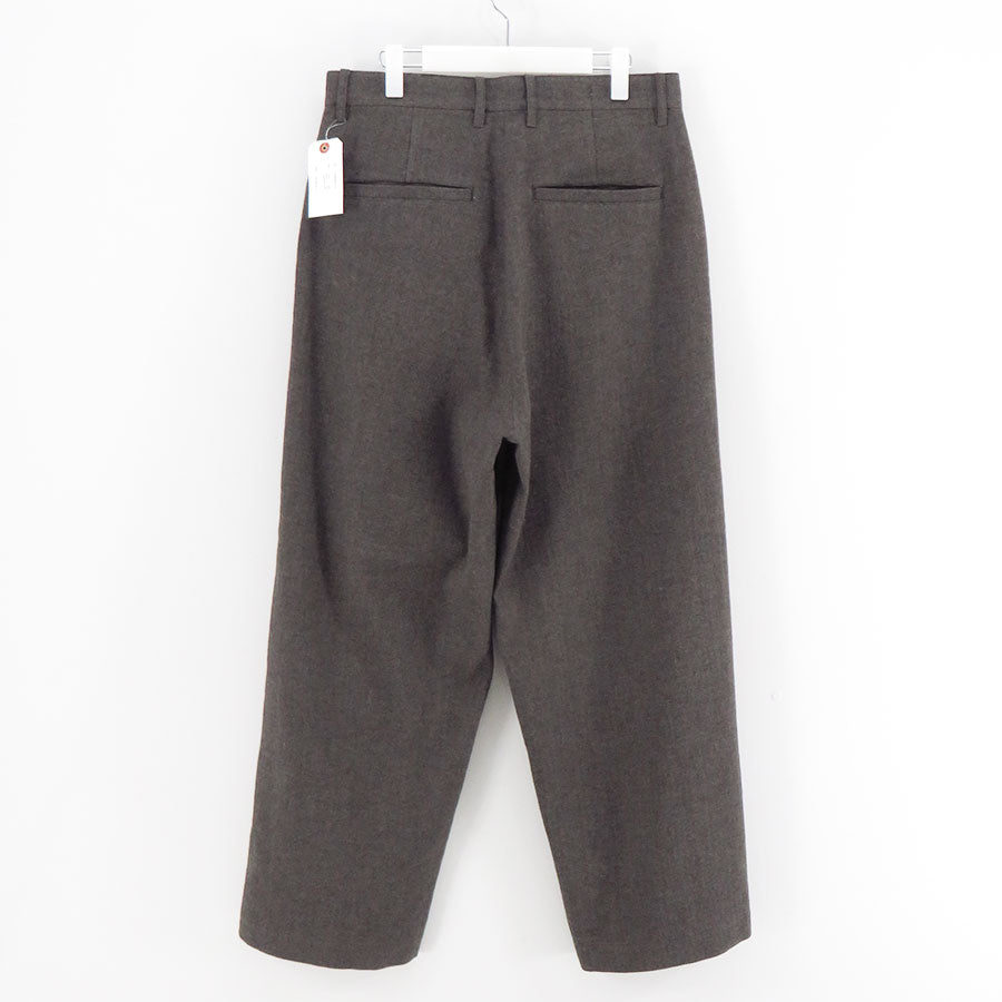 【i am dork/アイアムドーク】<br>ウールリネンカシミヤヘリンボーンパンツ <br>DO25AW04