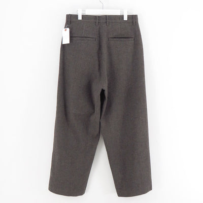 【i am dork/アイアムドーク】<br>ウールリネンカシミヤヘリンボーンパンツ <br>DO25AW04