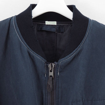 【A.PRESSE/アプレッセ】<br>Vintage Silk Flight Jacket <br>25AAP-01-26