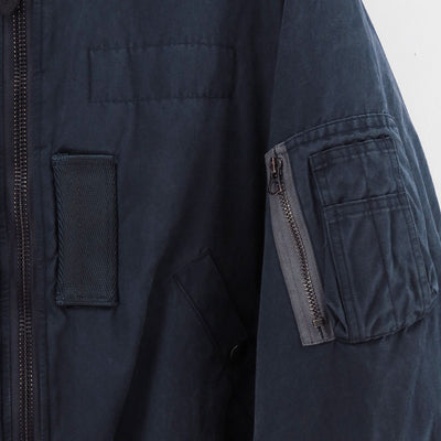 【A.PRESSE/アプレッセ】<br>Vintage Silk Flight Jacket <br>25AAP-01-26