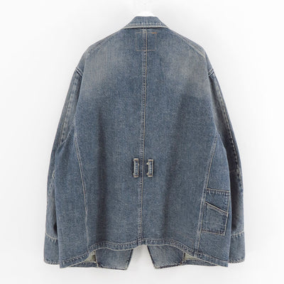 【DAIRIKU/ダイリク】<br>"TATTOO" Laser Printed Draiping Denim JKT <br>25AWD5