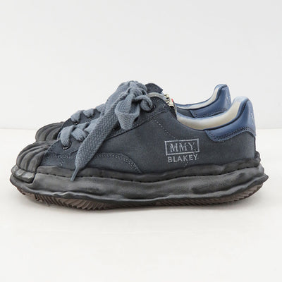 【Maison MIHARA YASUHIRO】<br>"BLAKEY" OG Sole over dyed Canvas Low-top Sneaker (BLK/BLK) <br>A12FW719