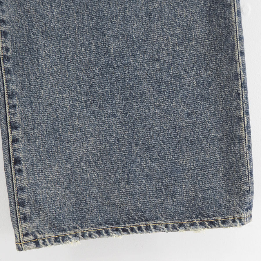 【DAIRIKU/ダイリク】<br>"D"Buckle Super wide Denim Pants <br>25AWD14