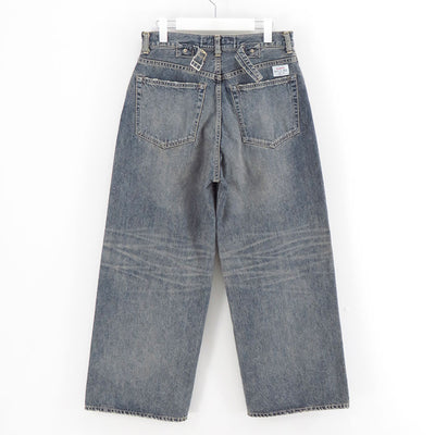 【DAIRIKU/ダイリク】<br>"D"Buckle Super wide Denim Pants <br>25AWD14
