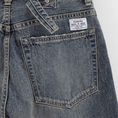 【DAIRIKU/ダイリク】<br>"D"Buckle Super wide Denim Pants <br>25AWD14