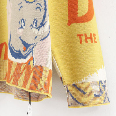 【Porter Classic/ポータークラシック】<br>DISNEY VP / PC KNIT COLLECTION CREWNECK / DUMBO <br>DP-030-3672