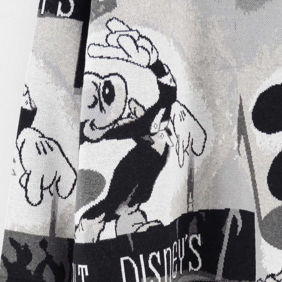 【Porter Classic/ポータークラシック】<br>DISNEY VP / PC KNIT COLLECTION CREWNECK / MICKEY MOUSE <br>DP-030-3673