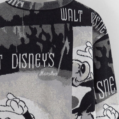 【Porter Classic/ポータークラシック】<br>DISNEY VP / PC KNIT COLLECTION CREWNECK / MICKEY MOUSE <br>DP-030-3673