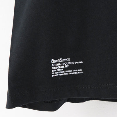 【FreshService/フレッシュサービス】<br>AS×FS CORPORATE S/S TEE “PUBLISHING” <br>FSC243-70190AS