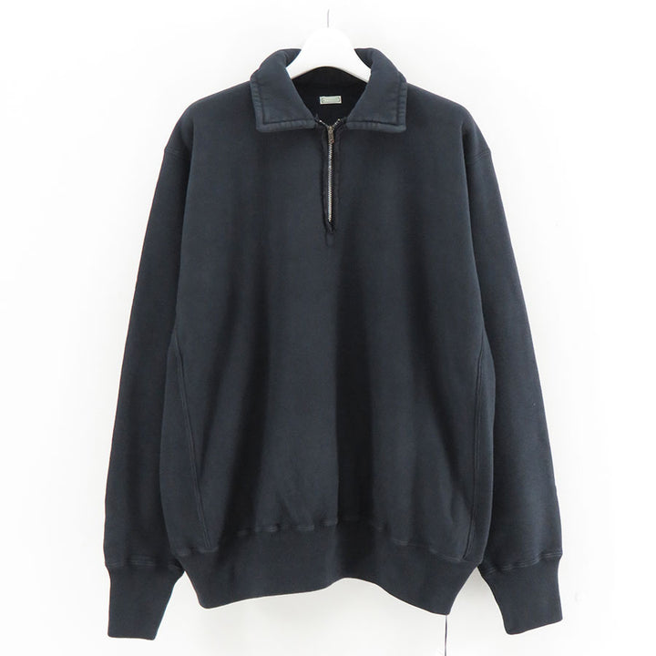A.PRESSE/アプレッセ】Vintage Half Zip Sweatshirt 26AAP-05-12の通販