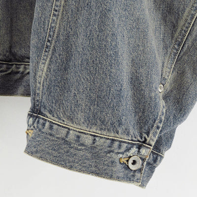 【DAIRIKU/ダイリク】<br>"Inception" Vintage Washed Denim Jacket <br>25AWD11