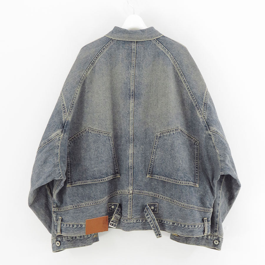 【DAIRIKU/ダイリク】<br>"Inception" Vintage Washed Denim Jacket <br>25AWD11