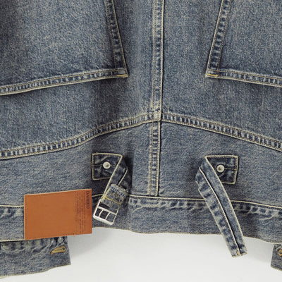 【DAIRIKU/ダイリク】<br>"Inception" Vintage Washed Denim Jacket <br>25AWD11