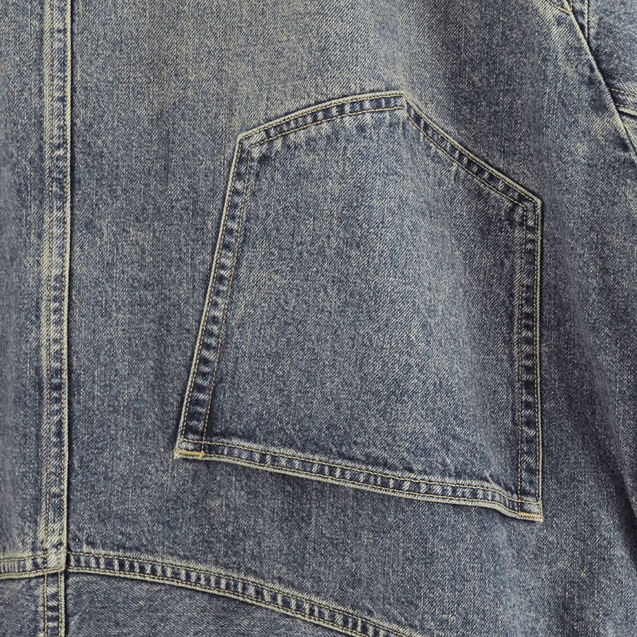 【DAIRIKU/ダイリク】<br>"Inception" Vintage Washed Denim Jacket <br>25AWD11