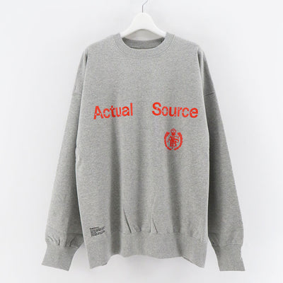 【FreshService/フレッシュサービス】<br>AS×FS LIGHT OZ CREW NECK SWEAT “COLLEGE” <br>FSC243-70197AS