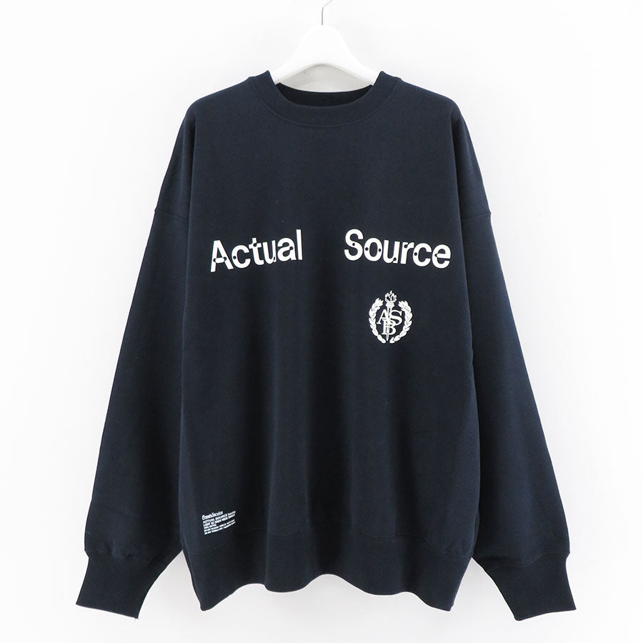 【FreshService/フレッシュサービス】<br>AS×FS LIGHT OZ CREW NECK SWEAT “COLLEGE” <br>FSC243-70197AS