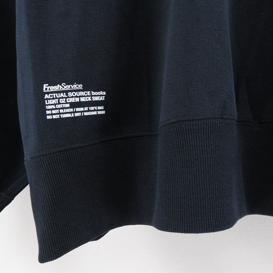 【FreshService/フレッシュサービス】<br>AS×FS LIGHT OZ CREW NECK SWEAT “COLLEGE” <br>FSC243-70197AS