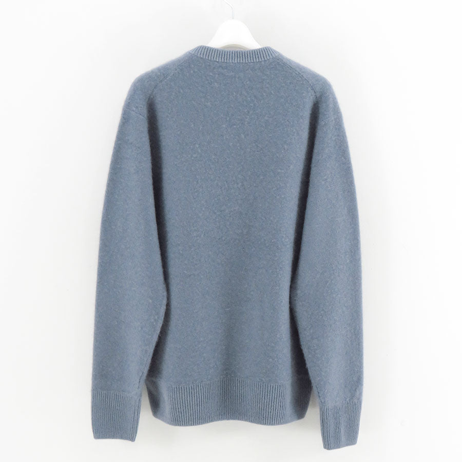 【MAATEE&SONS/マーティーアンドサンズ】<br>CASHEMERE 圧縮 V SWEATER <br>MT5303-0109