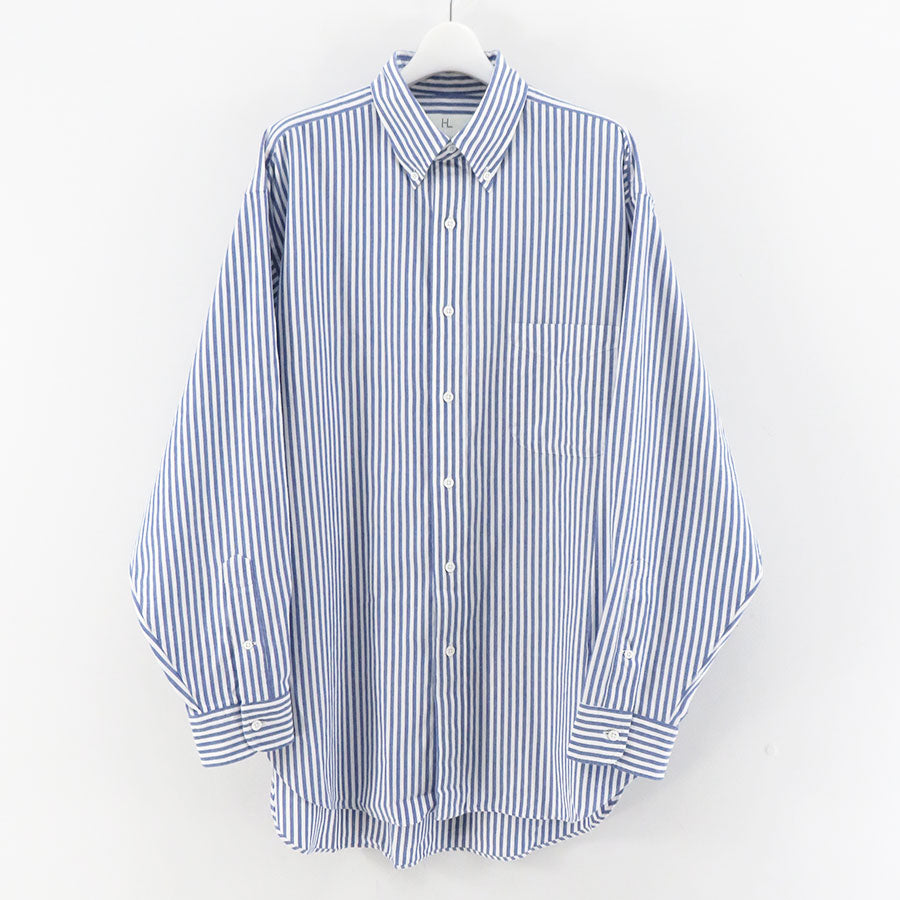 【HERILL/ヘリル】<br>Cotton Oxford shirt <br>24-050-HL-8000-1