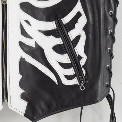 【MASTERMIND WORLD×VANSON】<br>BONES VEST <br/>MW25C15-VE100