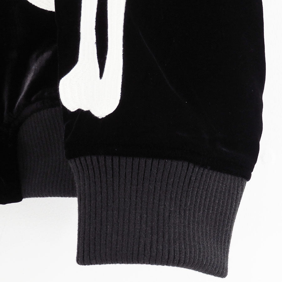 【MASTERMIND WORLD×VANSON】<br>BONES BOMBER JACKET <br/>MW25C15-BL110