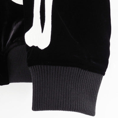 【MASTERMIND WORLD×VANSON】<br>BONES BOMBER JACKET <br/>MW25C15-BL110