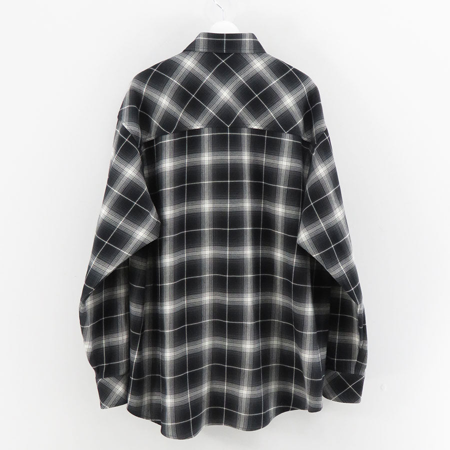 【Rafu/ラフ】, Standerd shirt (BLACK) , Rafu001