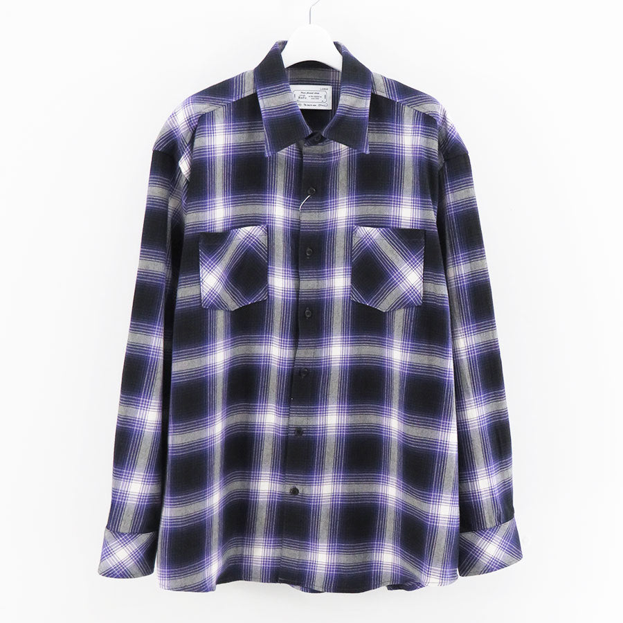 【Rafu/ラフ】<br>Standerd shirt (PURPLE) <br>Rafu001