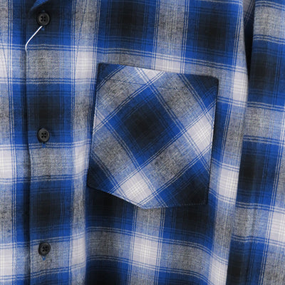 【Rafu/ラフ】<br>Box shirt (BLUE) <br>Rafu025