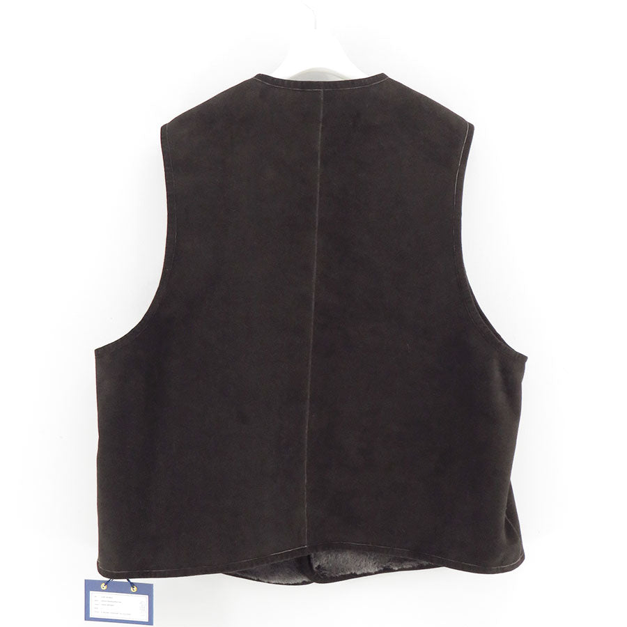 【Unlikely/アンライクリー】<br>Unlikely Shearling Work Vest <br>U25F-06-0002