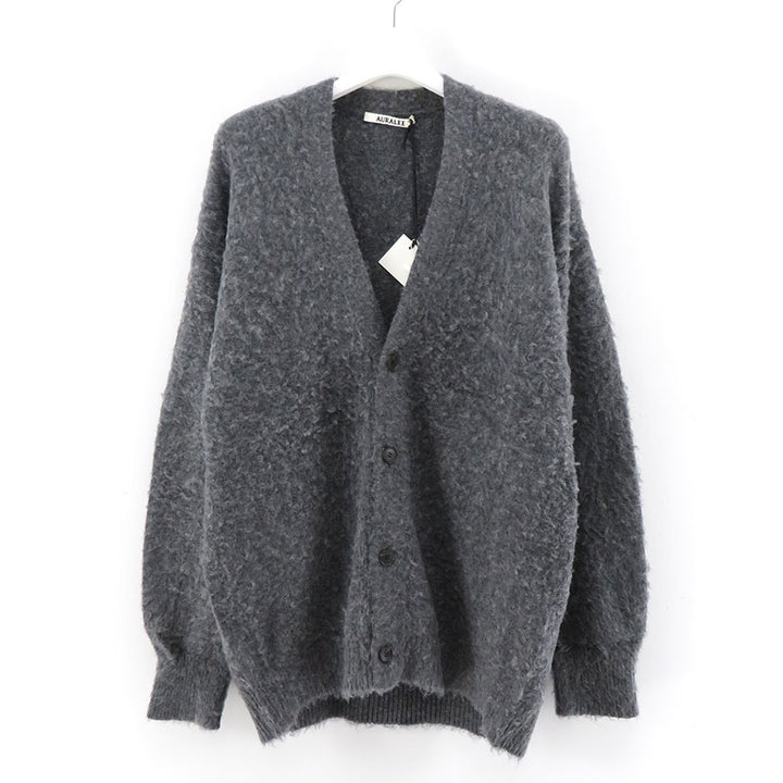 【AURALEE/オーラリー】BRUSHED WOOL CASHMERE SILK KNIT CARDIGAN A24AC01WKの通販  「ONENESS ONLINE STORE」