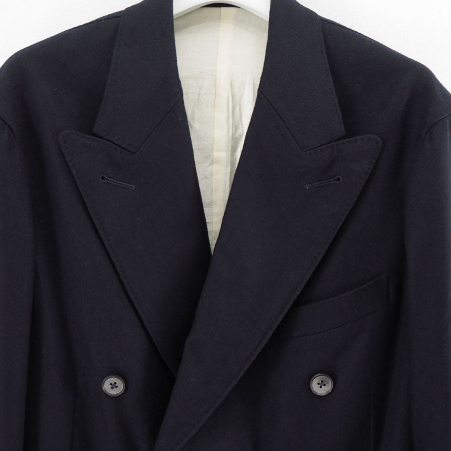 【MAATEE&SONS/マーティーアンドサンズ】<br>ダブルWASHED JK NVY FLANNEL <br>MT5303-0003B