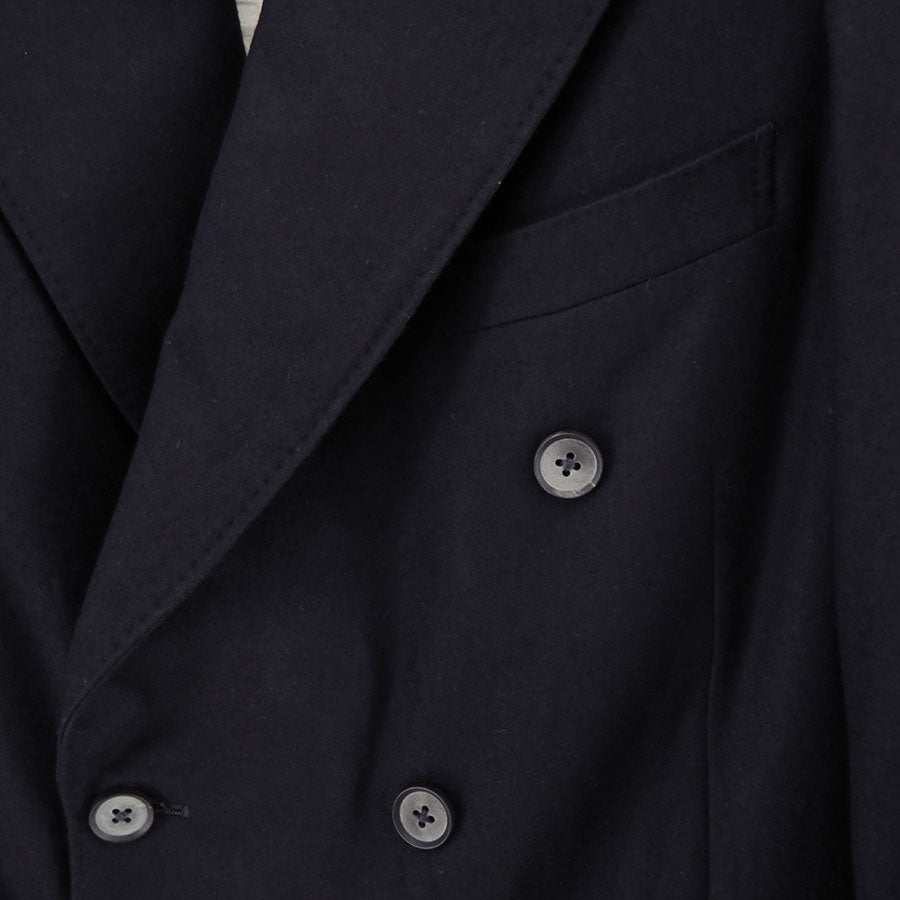 【MAATEE&SONS/マーティーアンドサンズ】<br>ダブルWASHED JK NVY FLANNEL <br>MT5303-0003B