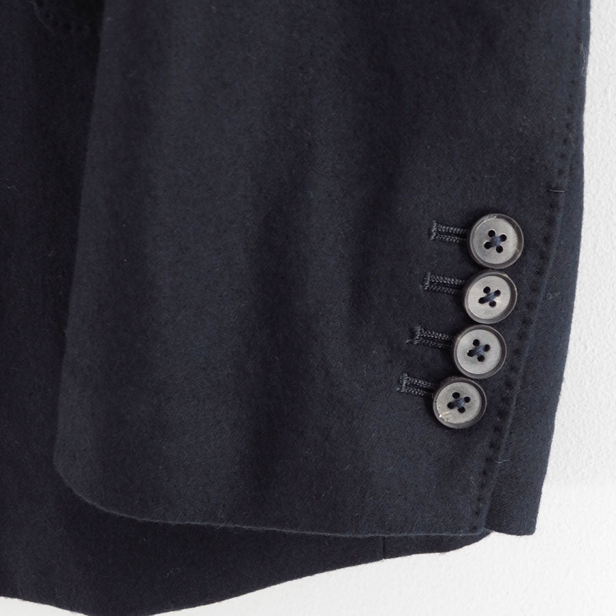 【MAATEE&SONS/マーティーアンドサンズ】<br>ダブルWASHED JK NVY FLANNEL <br>MT5303-0003B