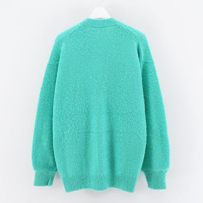 【AURALEE/オーラリー】<br>BRUSHED WOOL CASHMERE SILK KNIT CARDIGAN <br>A24AC01WK