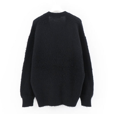 【AURALEE/オーラリー】<br>BRUSHED WOOL CASHMERE SILK KNIT CARDIGAN <br>A24AC01WK