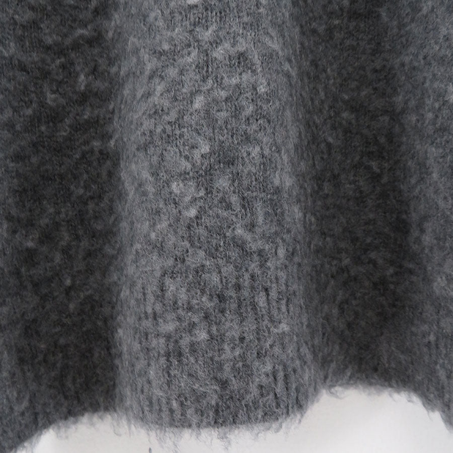 【AURALEE/オーラリー】<br>BRUSHED WOOL CASHMERE SILK KNIT P/O <br>A24AP02WK