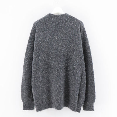 【AURALEE/オーラリー】<br>BRUSHED WOOL CASHMERE SILK KNIT P/O <br>A24AP02WK