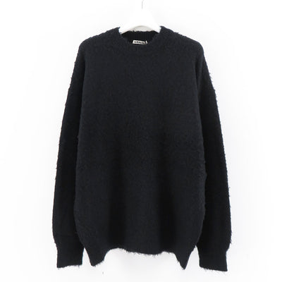 【AURALEE/オーラリー】<br>BRUSHED WOOL CASHMERE SILK KNIT P/O <br>A24AP02WK