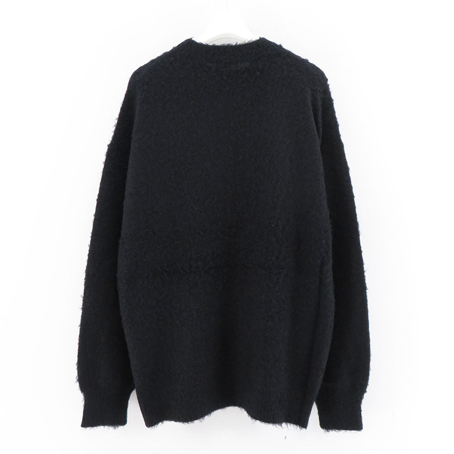 【AURALEE/オーラリー】<br>BRUSHED WOOL CASHMERE SILK KNIT P/O <br>A24AP02WK