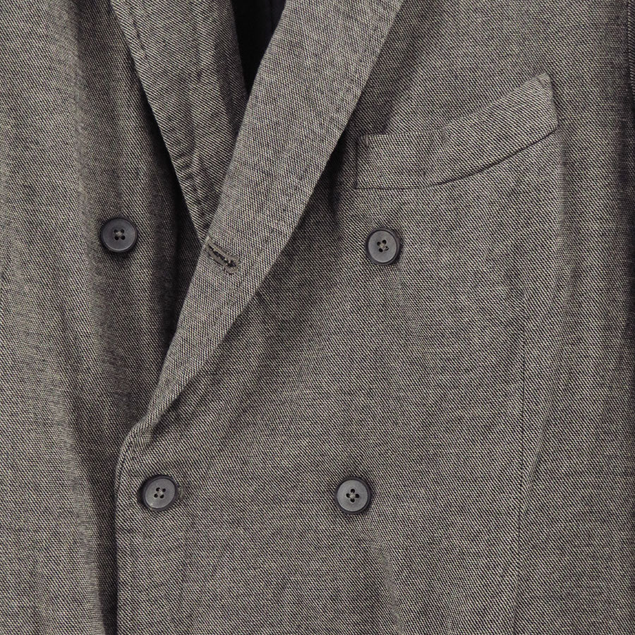 【MAATEE&SONS/マーティーアンドサンズ】<br>ダブルGATHERED JK SUPER200シャークスキン <br>MT5303-0005B