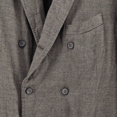 【MAATEE&SONS/マーティーアンドサンズ】<br>ダブルGATHERED JK SUPER200シャークスキン <br>MT5303-0005B