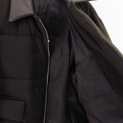 【11/7からポイント10%還元】<br>【AURALEE/オーラリー】<br>BABY CAMEL FLANNEL DOWN BLOUSON <br>A25AB02BF