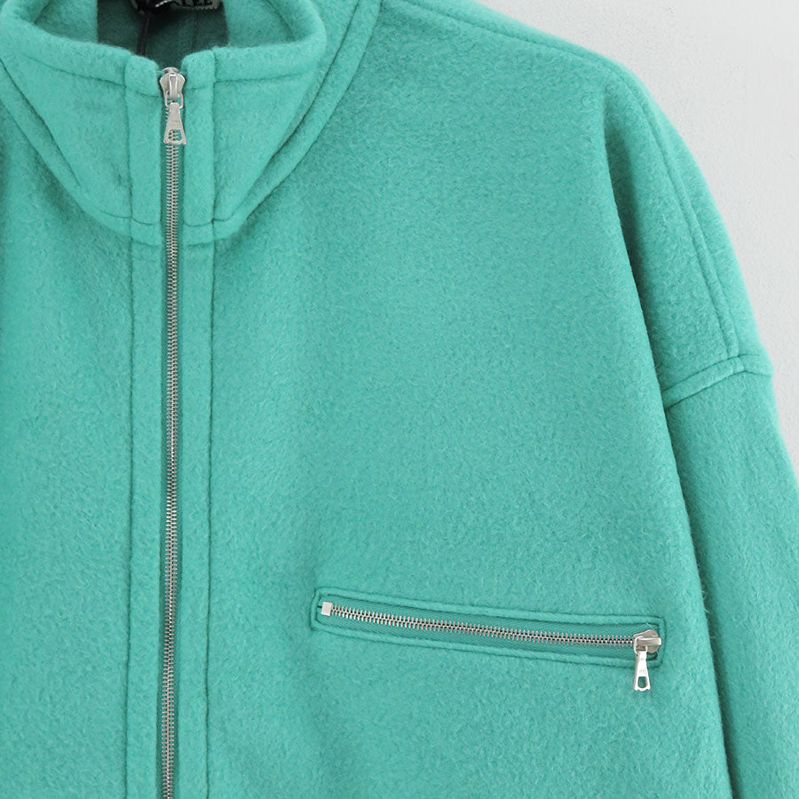 【11/7からポイント10%還元】<br>【AURALEE/オーラリー】<br>PURE SILK COMFORT FLEECE HALF ZIP P/O <br>A25AP02SF