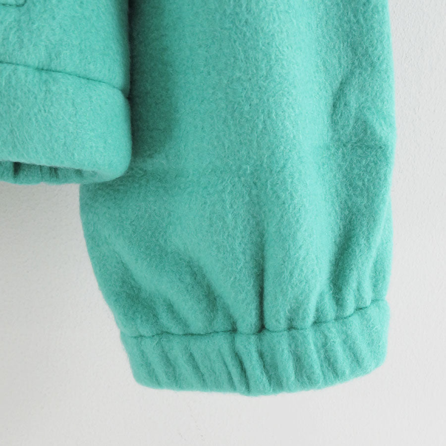 【11/7からポイント10%還元】<br>【AURALEE/オーラリー】<br>PURE SILK COMFORT FLEECE HALF ZIP P/O <br>A25AP02SF